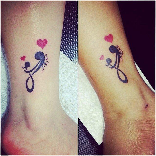 Illustration de l'article : 22 mother/daughter tattoos that might inspire you