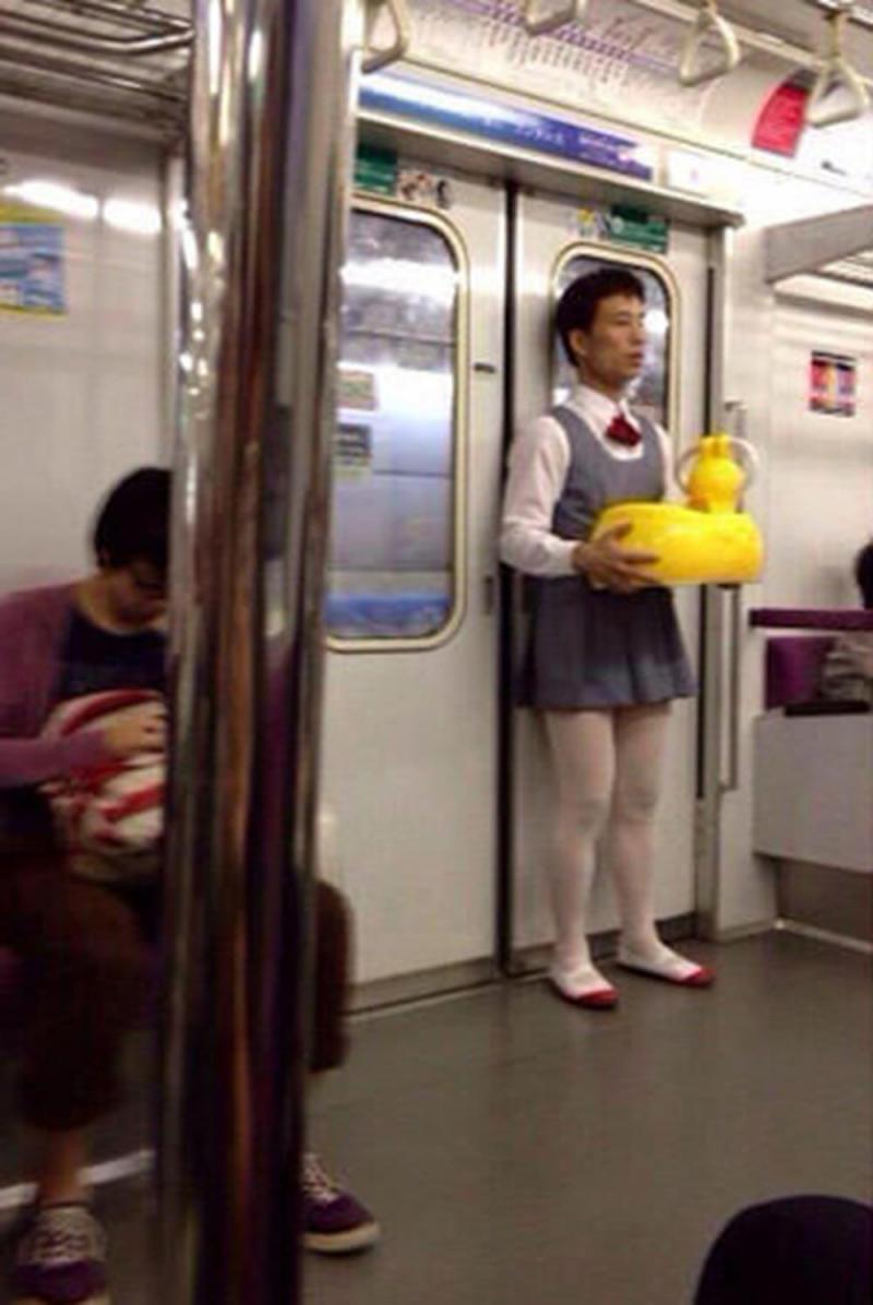 Illustration de l'article : 23 totally crazy photos taken in the subway!