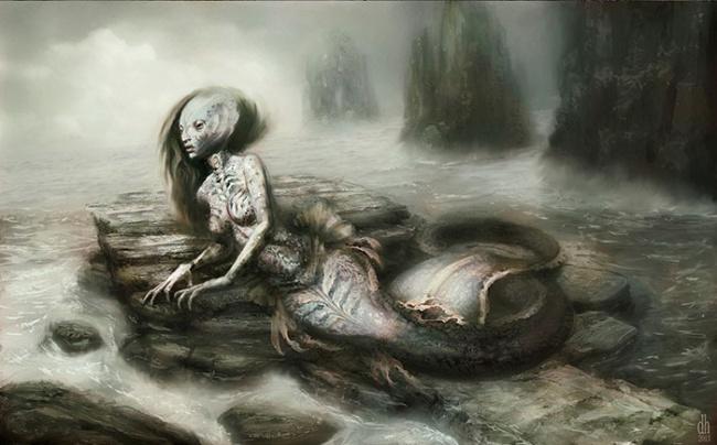 Illustration de l'article : The 12 signs of the zodiac illustrated as terrifying monsters by an American artist!