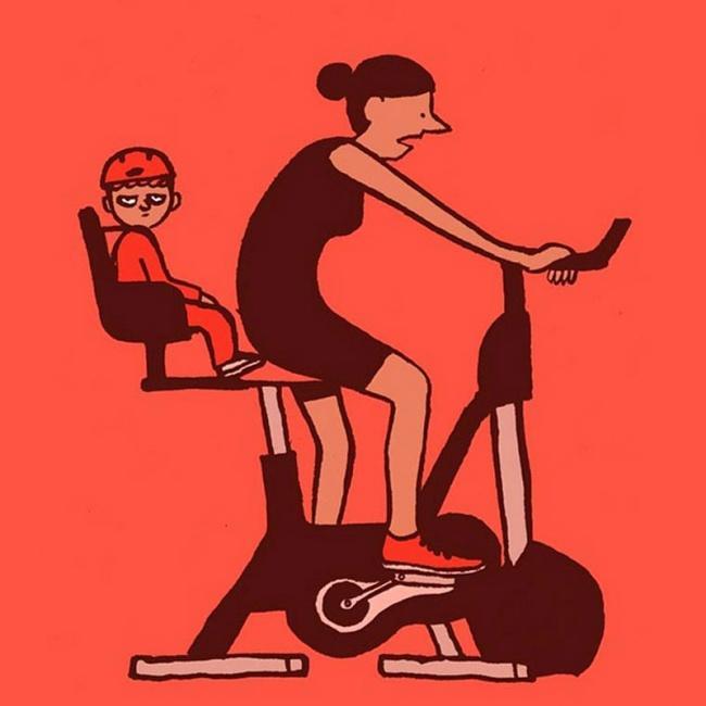 Illustration de l'article : 20 satirical illustrations that show today's society for what it is! Which ones are the most realistic?