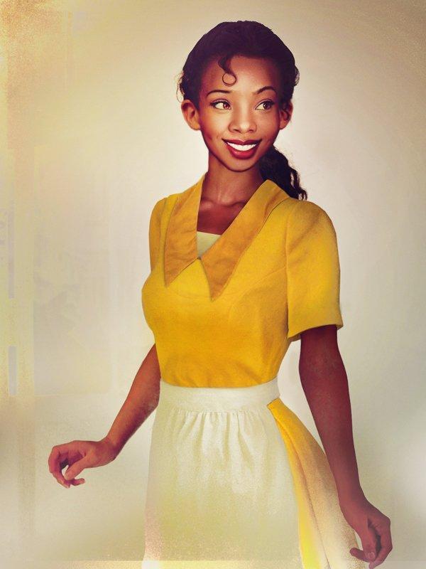 Illustration de l'article : 15 Disney princesses imagined as if they were real people