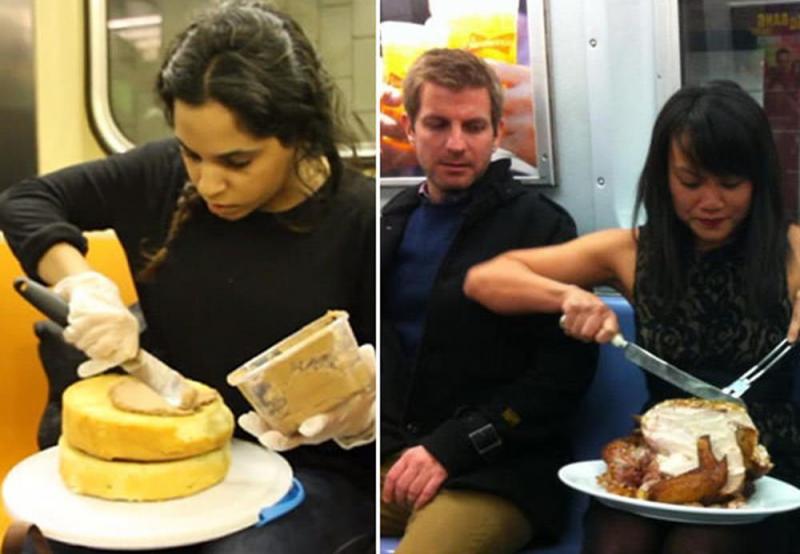 Illustration de l'article : 23 totally crazy photos taken in the subway!