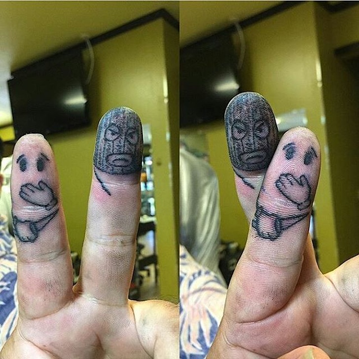 Illustration de l'article : 14 people who got inked, but ended up with dubious results
