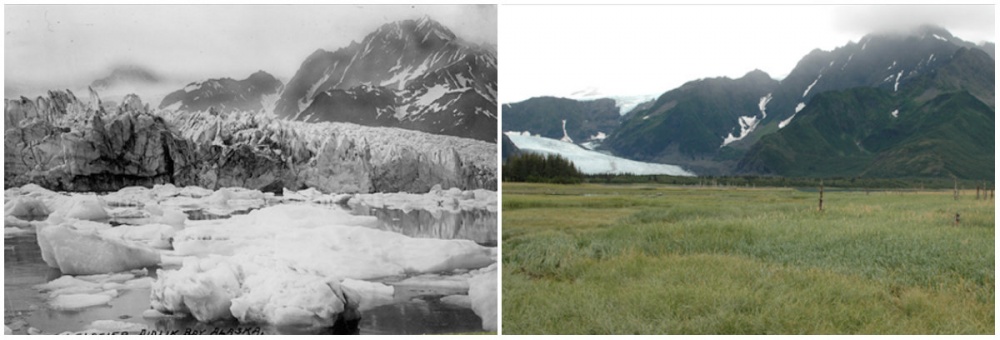 Illustration de l'article : The Earth before and today: NASA unveils some unprecedented pictures of the dramatic changes in our planet