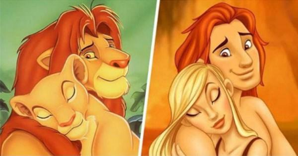 Illustration de l'article : What if cartoon characters were human beings? Which transformations are the funniest?