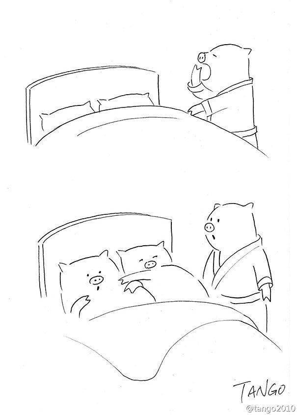 Illustration de l'article : 20 illustrations that will make you smile! Which ones are the most amusing?