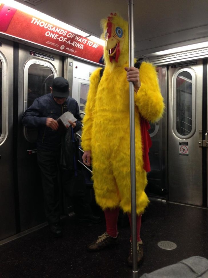 Illustration de l'article : 17 characters and creatures seen on the subway