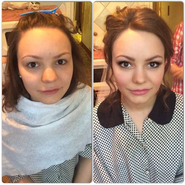 Illustration de l'article : 23 photos that show that makeup can offer some unbelievable changes