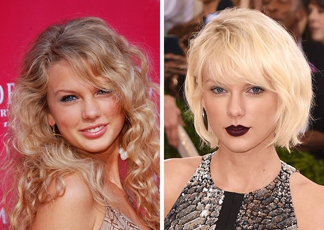Illustration de l'article : 15 celebrities restyled by Hollywood: before and after photos