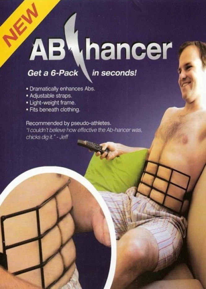 Illustration de l'article : 13 photos that prove you can have perfect abs in a few seconds