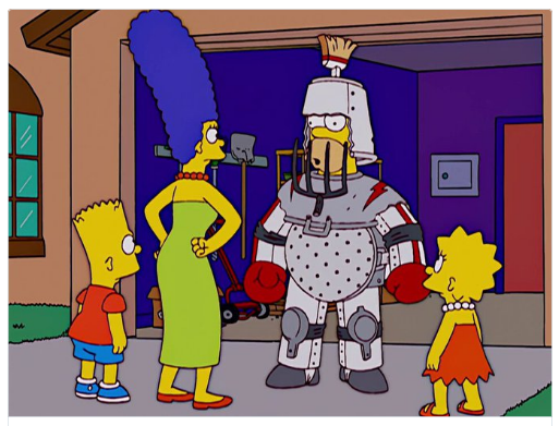 Illustration de l'article : These scenes from “The Simpsons” look a lot like scenes from movies! Which are the most disturbing?