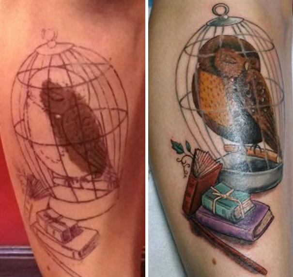 Illustration de l'article : 14 tattoos that turned a birthmark into a work of art