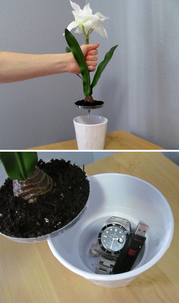 Illustration de l'article : 20 secret hiding places that would fool the smartest of burglars