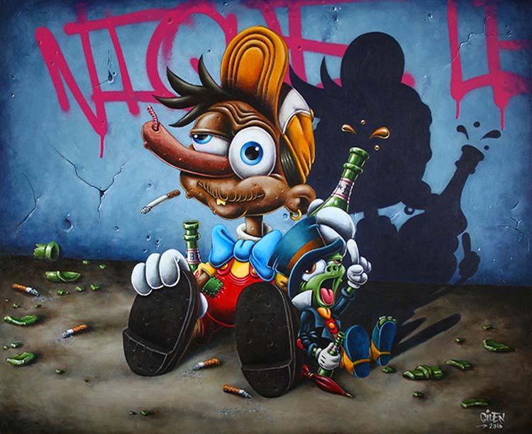 Illustration de l'article : 18 crazy versions of cartoon characters