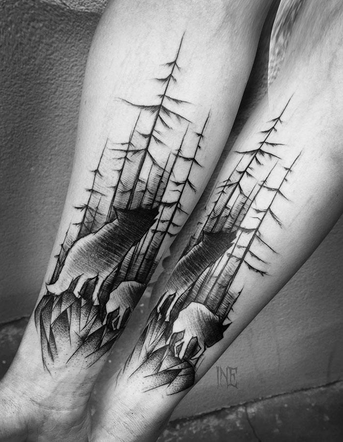 Illustration de l'article : 21 tattoo ideas made to appear imperfect but that are actually quite beautiful!