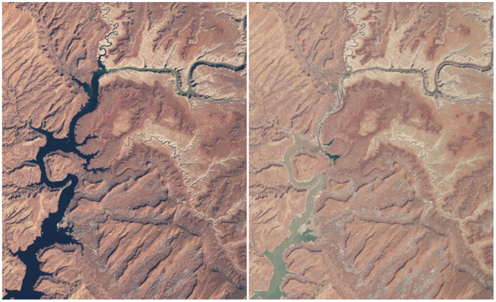 Illustration de l'article : The Earth before and today: NASA unveils some unprecedented pictures of the dramatic changes in our planet