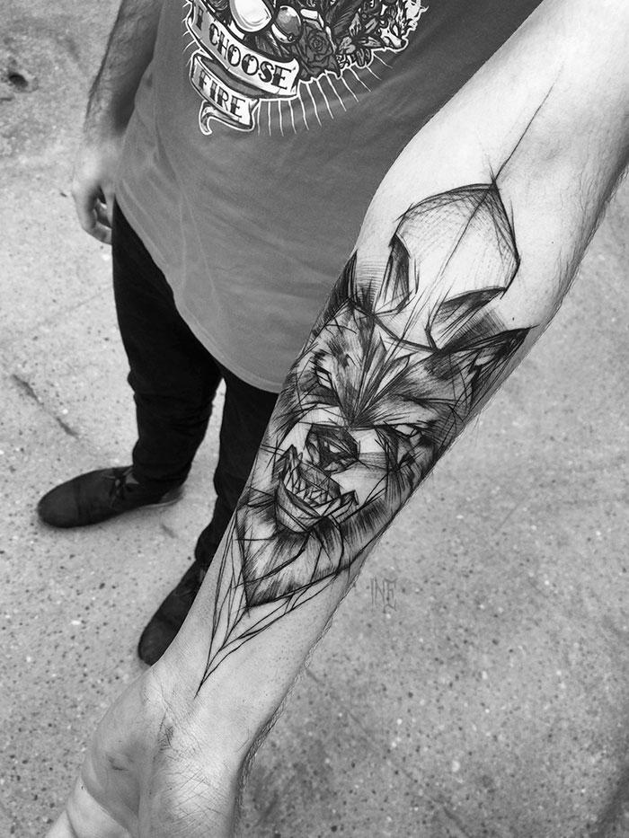 Illustration de l'article : 21 tattoo ideas made to appear imperfect but that are actually quite beautiful!