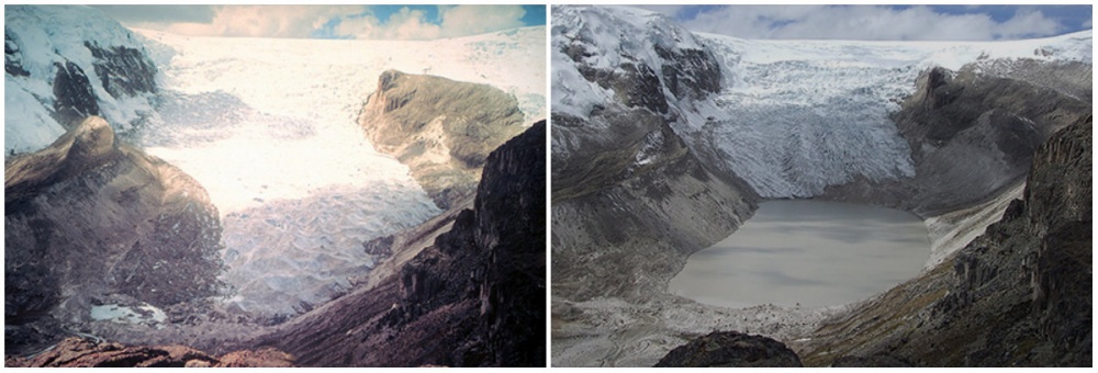 Illustration de l'article : The Earth before and today: NASA unveils some unprecedented pictures of the dramatic changes in our planet