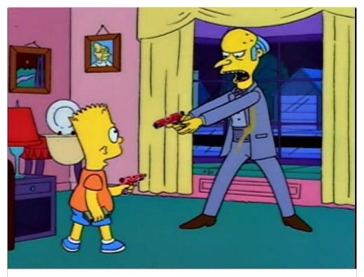 Illustration de l'article : These scenes from “The Simpsons” look a lot like scenes from movies! Which are the most disturbing?