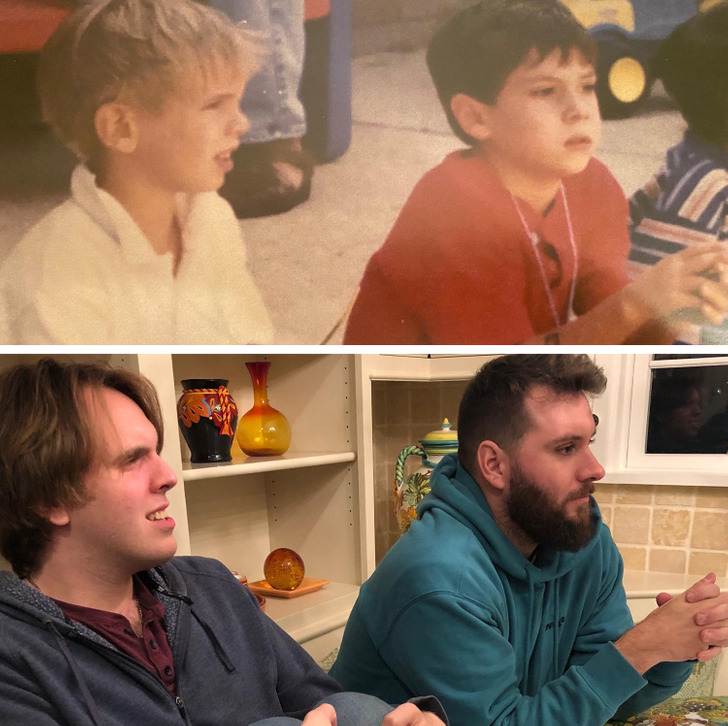 Illustration de l'article : 16 people who shared a then vs now photo