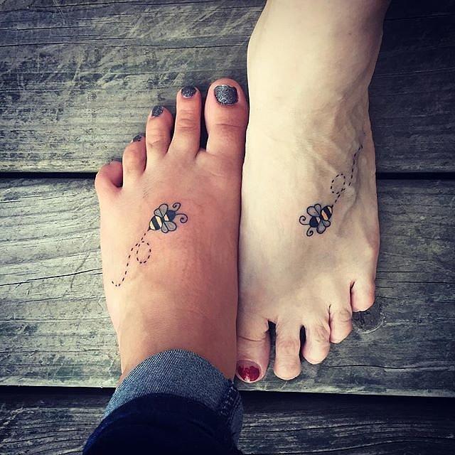 Illustration de l'article : 22 mother/daughter tattoos that might inspire you
