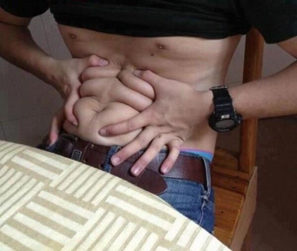 Illustration de l'article : 13 photos that prove you can have perfect abs in a few seconds