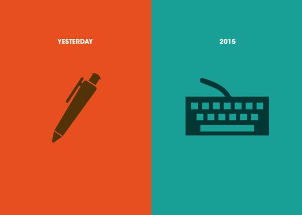 Illustration de l'article : 14 illustrations that show how much things have changed from the 90s to today! Which ones are the most realistic?