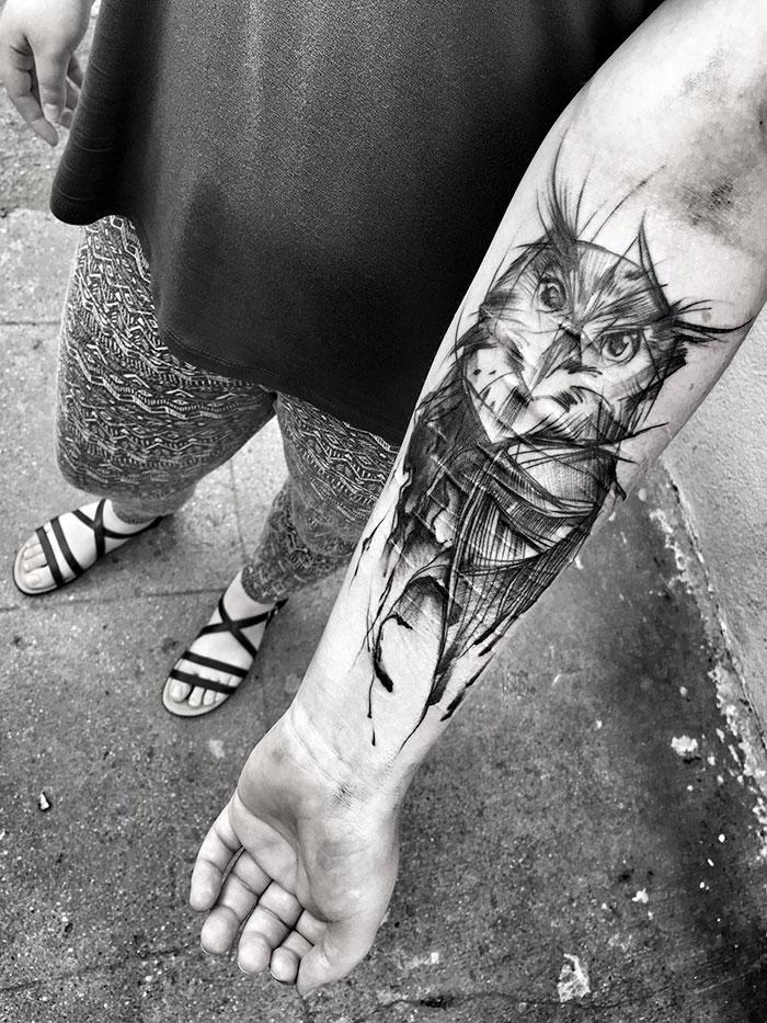 Illustration de l'article : 21 tattoo ideas made to appear imperfect but that are actually quite beautiful!