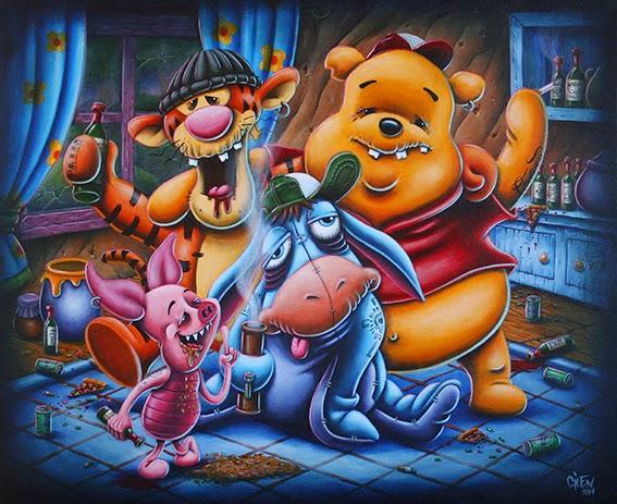 Illustration de l'article : 18 crazy versions of cartoon characters