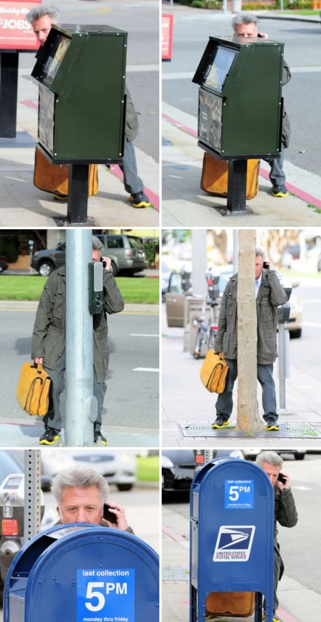 Illustration de l'article : 12 celebrities who had an excellent reaction to the paparazzi
