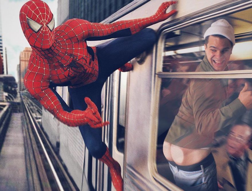 Illustration de l'article : Meet a hilarious guy who loves to Photoshop himself into celebrity shots
