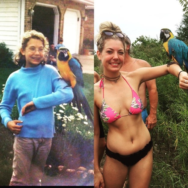 Illustration de l'article : 36 remarkable photos of people who blossomed once they passed puberty