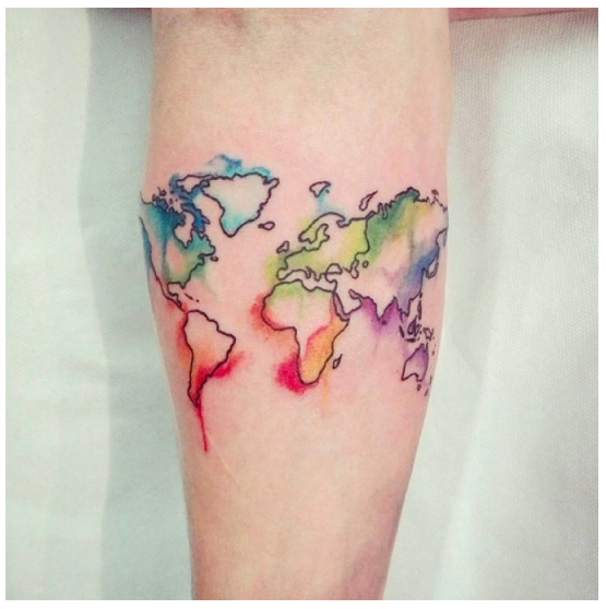 Illustration de l'article : 14 tattoo ideas for people who love to travel!