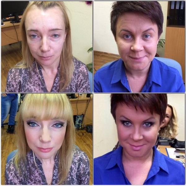 Illustration de l'article : 23 photos that show that makeup can offer some unbelievable changes
