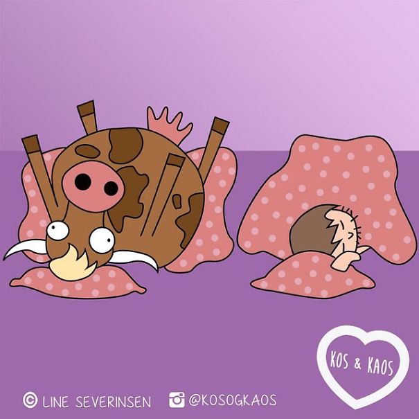 Illustration de l'article : 23 illustrations that show the daily lives of pregnant women! Which ones are the funniest?