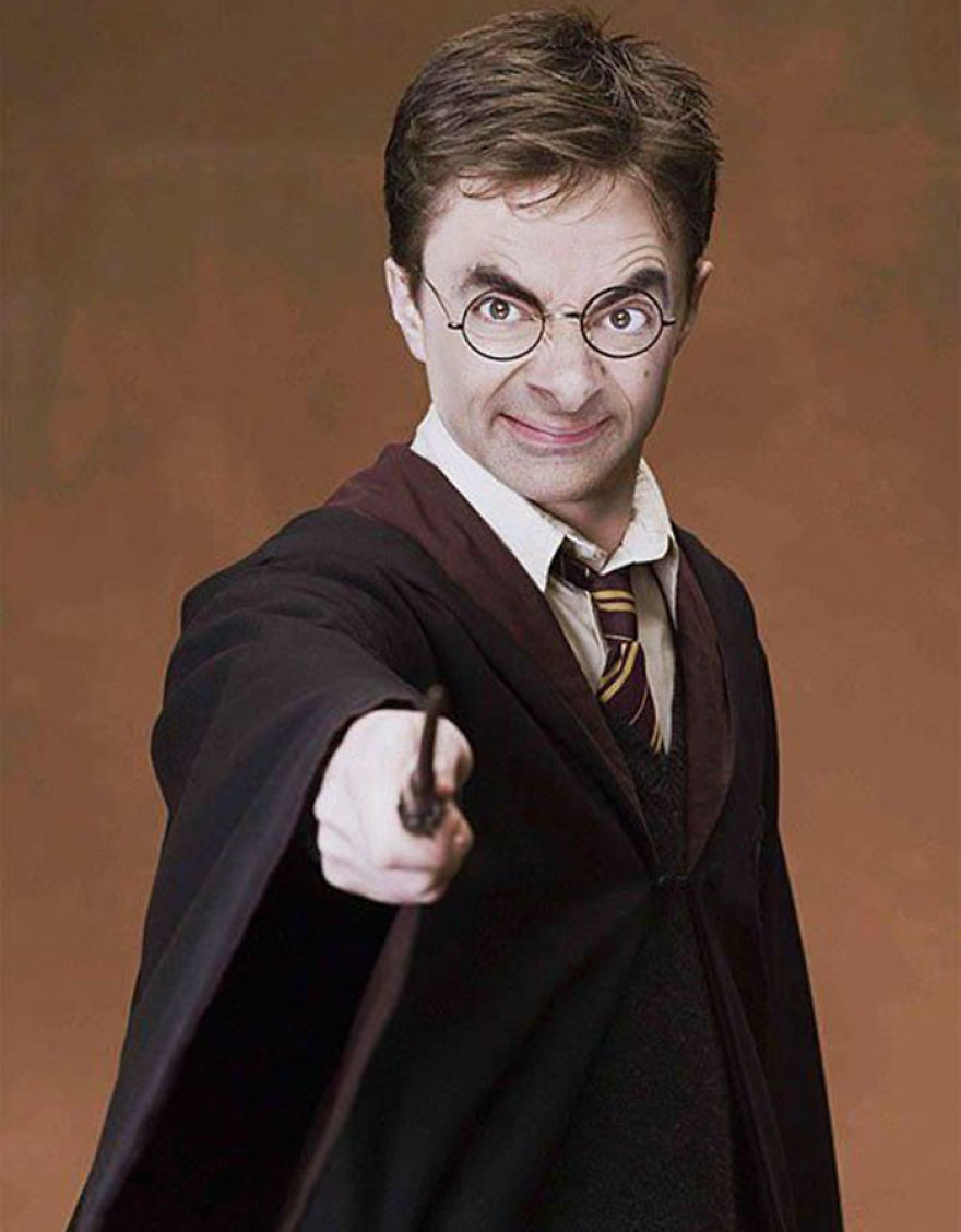 Illustration de l'article : Some people have Photoshopped Mr. Bean in different situations, and these 17 photos of him will make you smile!