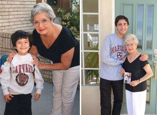 Illustration de l'article : 23 funny and cute family photo recreations guaranteed to put a smile on your face