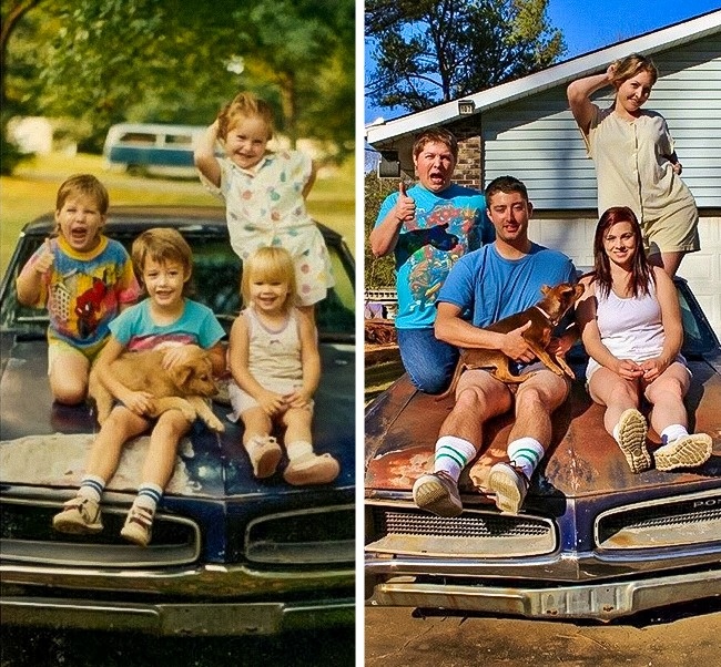 Illustration de l'article : 23 hilarious updated family photos