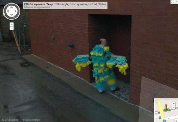 Illustration de l'article : 21 of the most unusual photos that can be found on Google Street View!