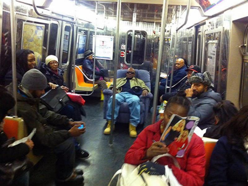 Illustration de l'article : 23 totally crazy photos taken in the subway!