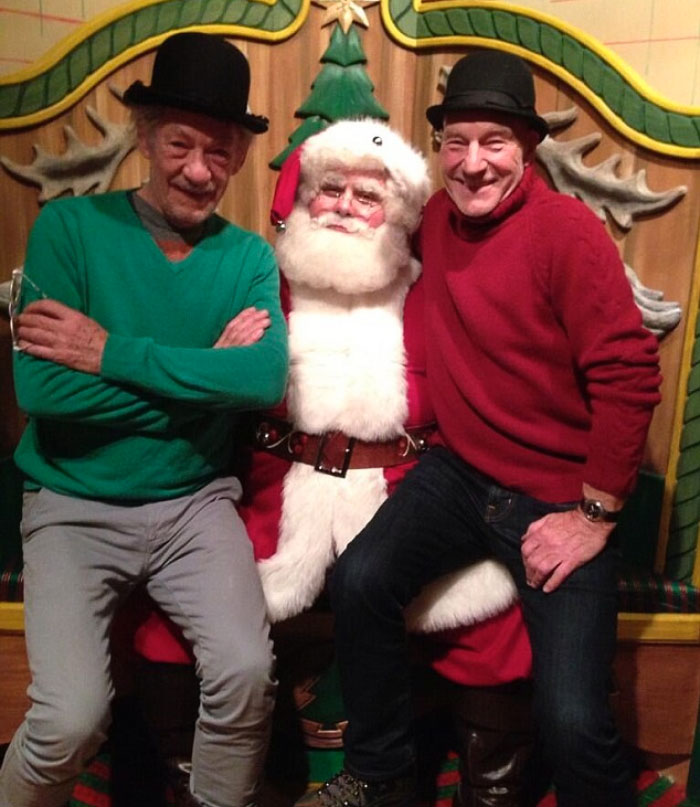 Illustration de l'article : 20 awesome photos that sum up the close friendship between Patrick Stewart and Ian McKellen