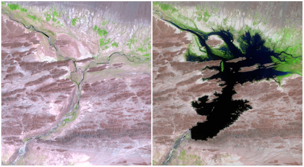 Illustration de l'article : The Earth before and today: NASA unveils some unprecedented pictures of the dramatic changes in our planet