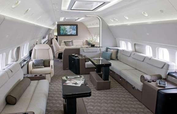 Illustration de l'article : Here’s what the most expensive private jets in the world look like on the inside! Which ones are the most unbelievable?