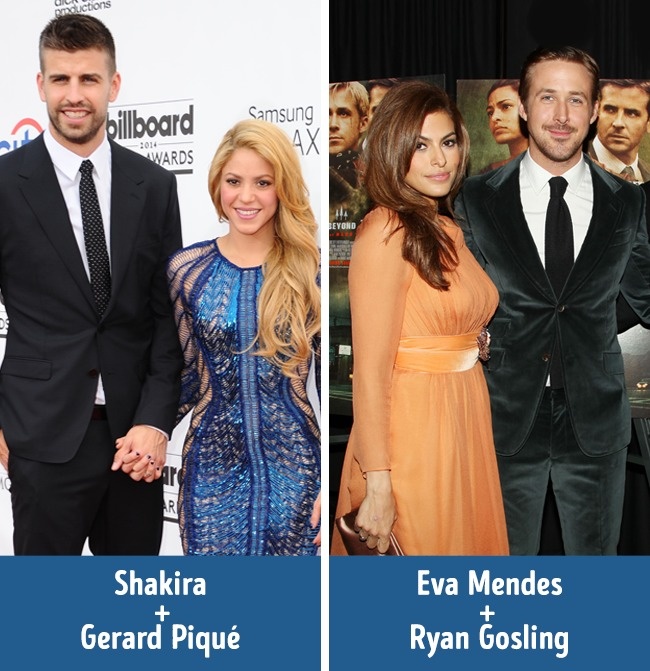 Illustration de l'article : 12 celebrity couples who don&rsquo;t care what other people think