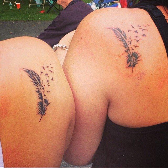 Illustration de l'article : 22 mother/daughter tattoos that might inspire you