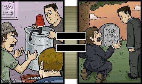 Illustration de l'article : 17 illustrations that show us how our view of things changes with alcohol! Which ones are the most realistic?