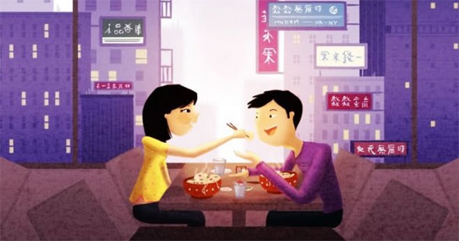 Illustration de l'article : 20 illustrations that show the little moments of happiness in the everyday life of a couple!