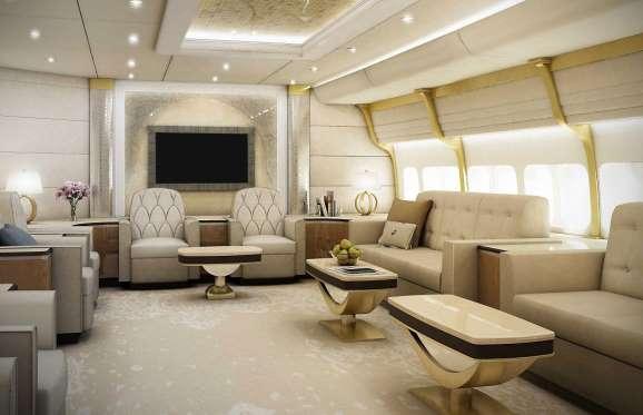 Illustration de l'article : Here’s what the most expensive private jets in the world look like on the inside! Which ones are the most unbelievable?