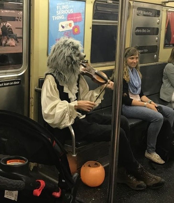 Illustration de l'article : 17 characters and creatures seen on the subway