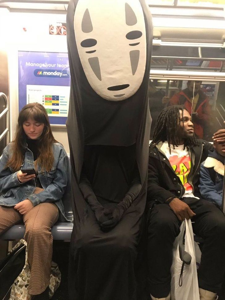 Illustration de l'article : 17 characters and creatures seen on the subway